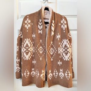 Knox Rose fuzzy reversible sweater